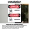 Signmission Ammonia - Amoniaco Danger Sign, Vinyl Decal, 10in W x 14in L, 2PK OS-2PACK-DS-D-1014-VS-1992 - alternate 4